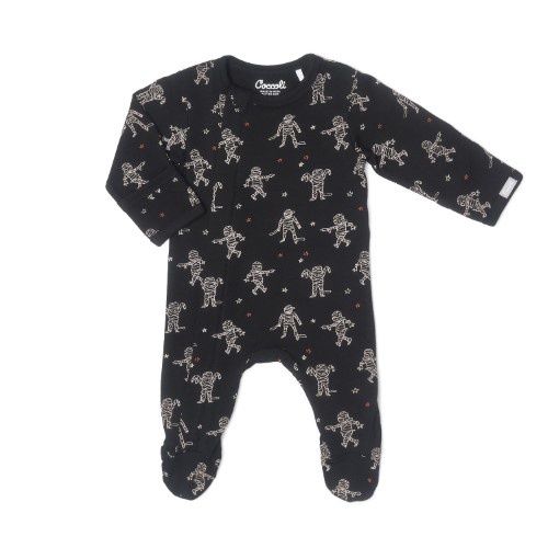 Mummies Zipper Footie | Glow-in-the-Dark