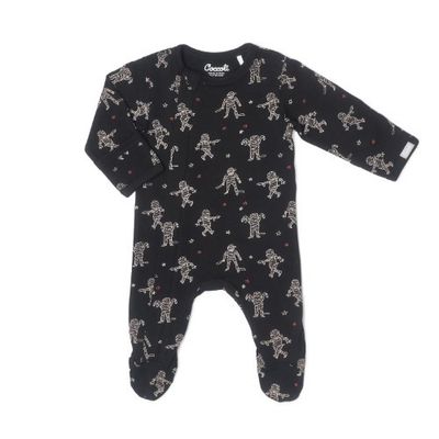 Mummies Zipper Footie | Glow-in-the-Dark