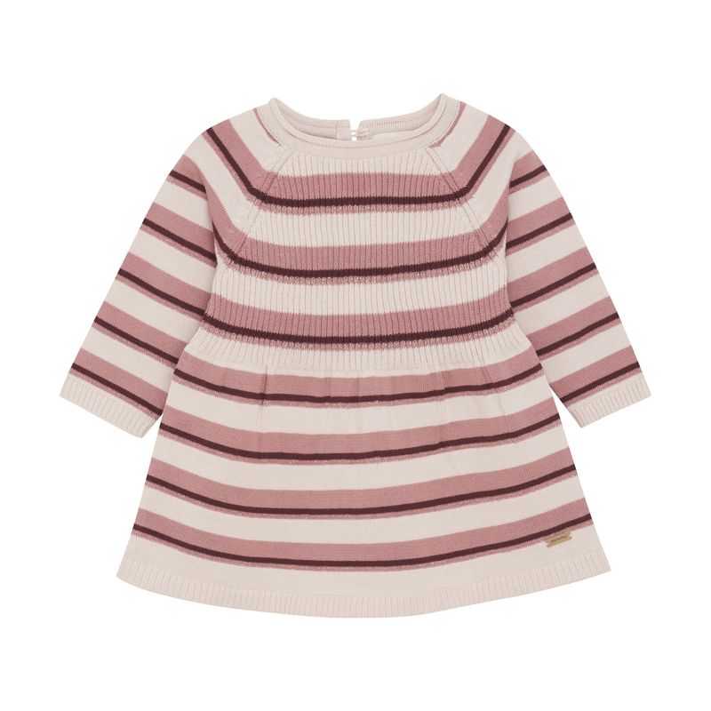 Knit LS Dress | Dusty Rose