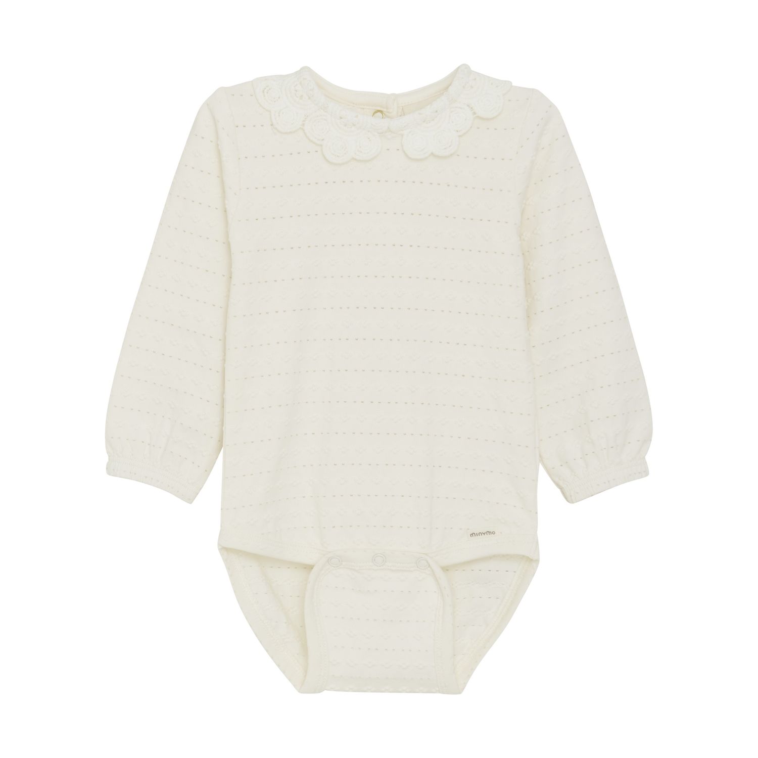 Jacquard LS Bodysuit | Eggnog