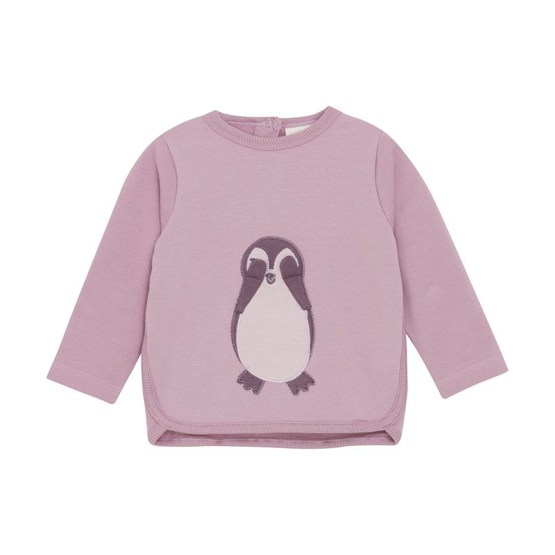 Penguin Sweatshirt | Dawn Pink