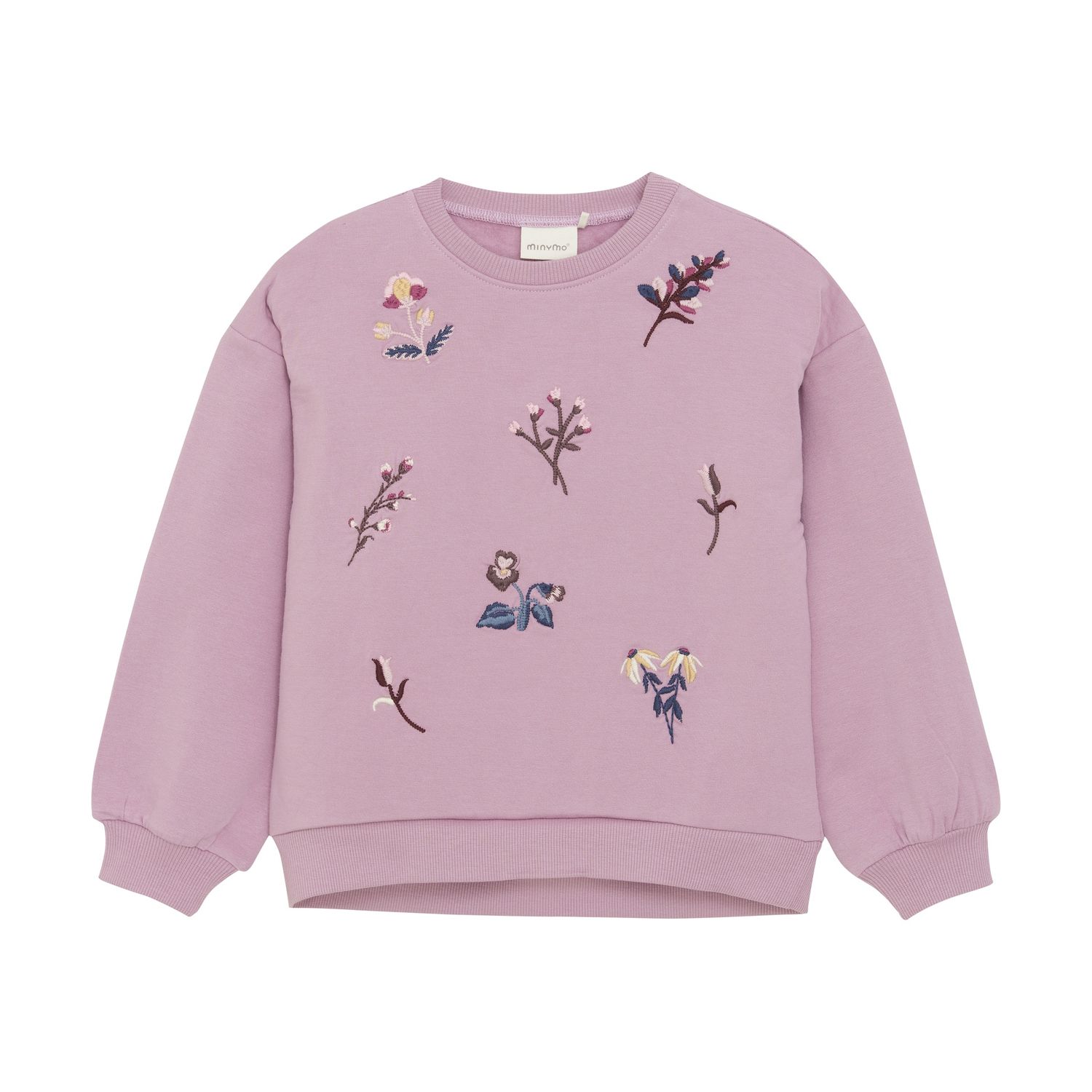 Embroidered Sweatshirt | Orchid Haze