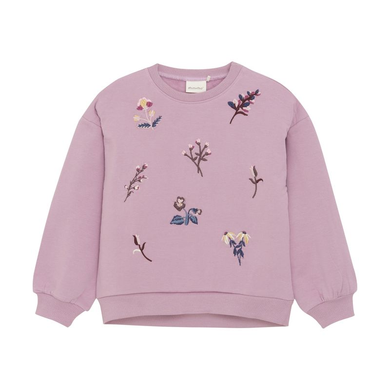 Embroidered Sweatshirt | Orchid Haze