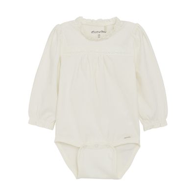 Lace Frill Bodysuit | Eggnog