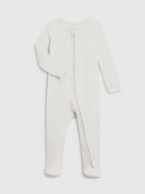 Peyton Zipper Sleeper | Ivory