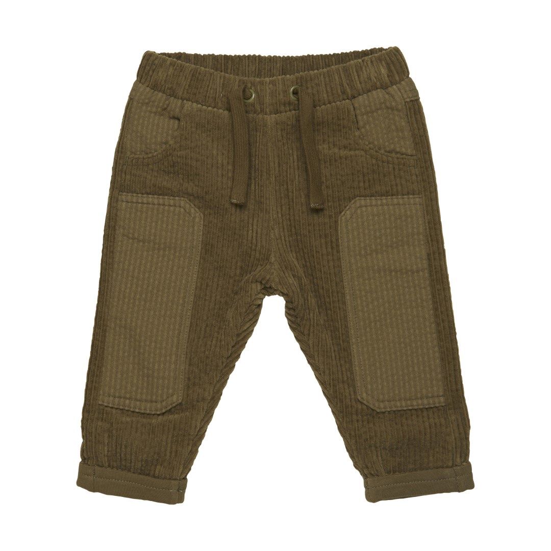 Corduroy Pants | Dark Olive