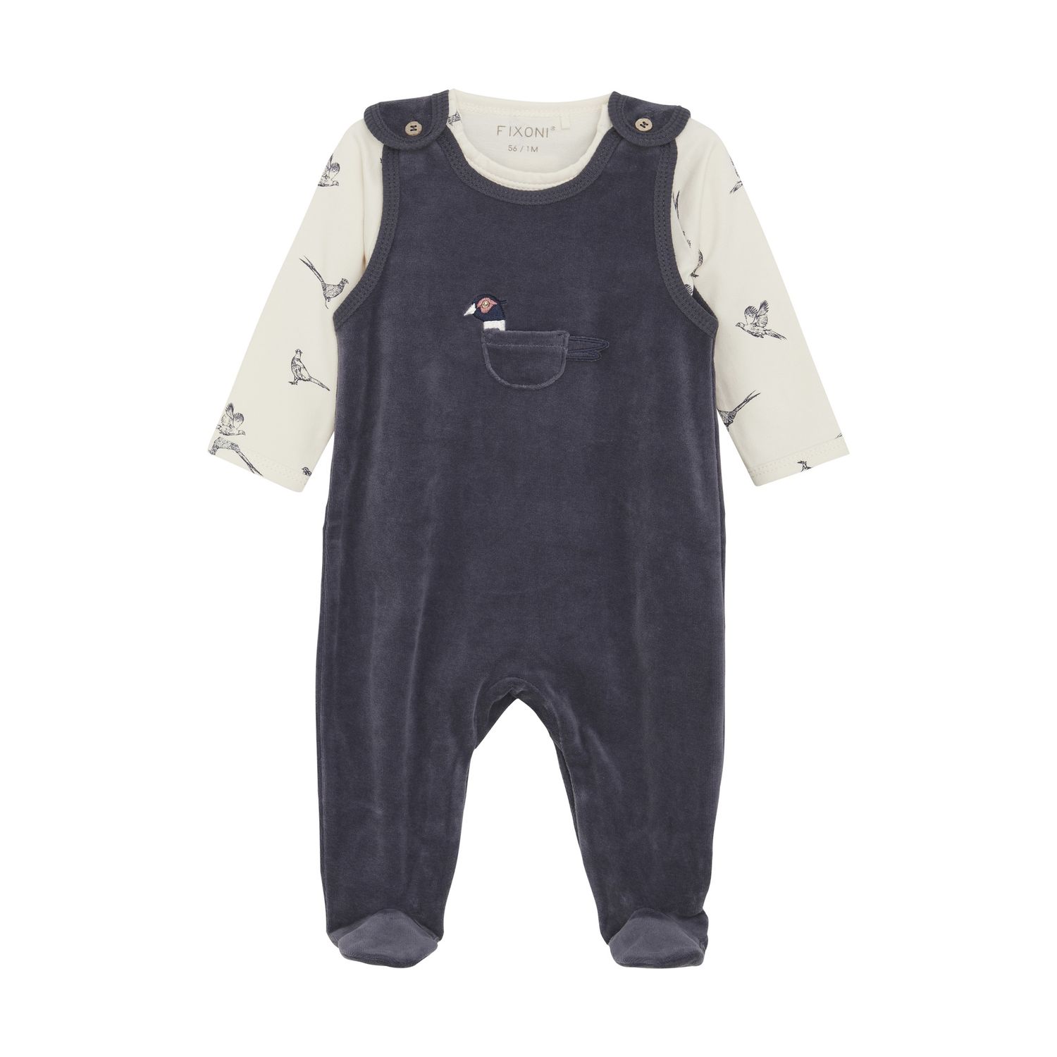 Duck Set w/ Body+Romper | Odyssey Gray