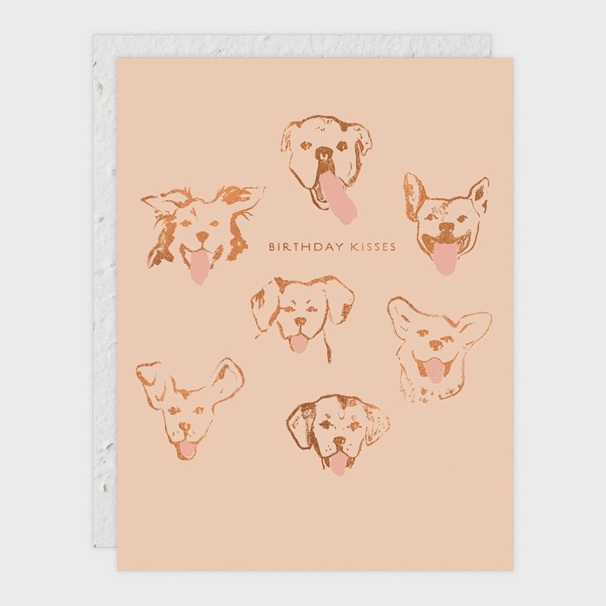 Dog Kisses | Birthday Card