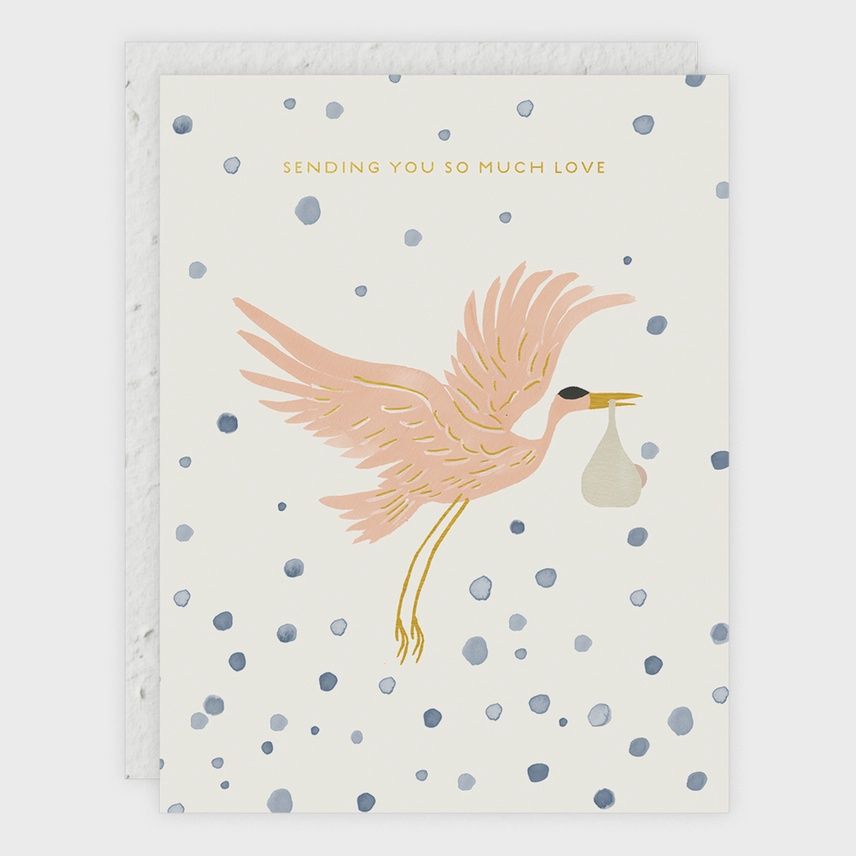 Sending You So Much Love | Baby Card