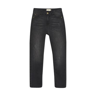 Grey Denim | Straight Leg