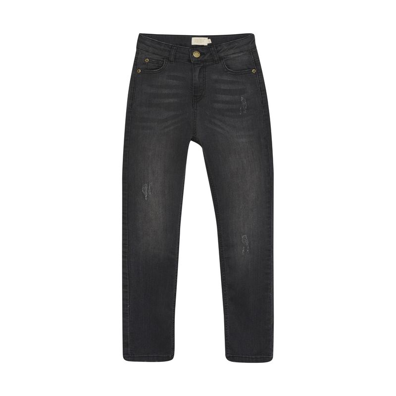 Grey Denim | Straight Leg