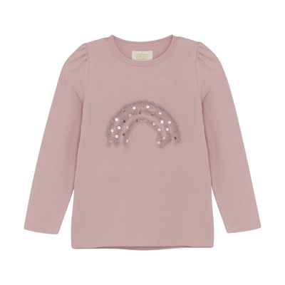 Rainbow Tulle Long Sleeve