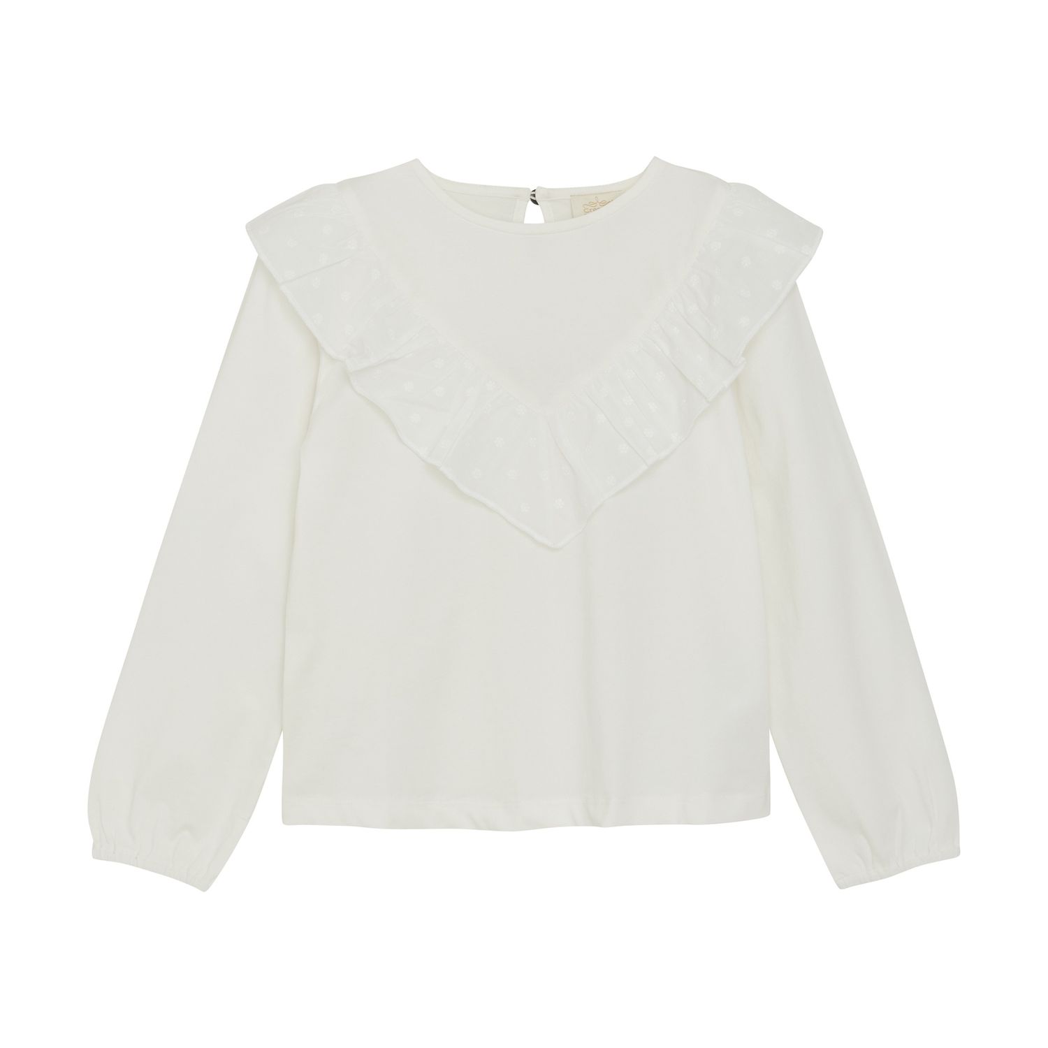 Long Sleeve Ruffle Top
