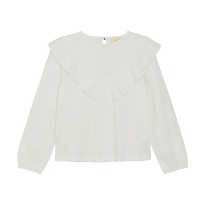Long Sleeve Ruffle Top