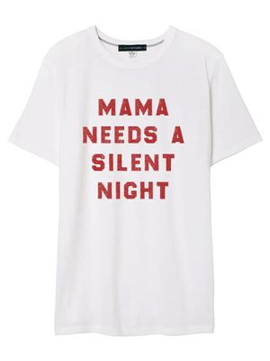 MAMA NEEDS A SILENT NIGHT CLASSIC BF TEE
