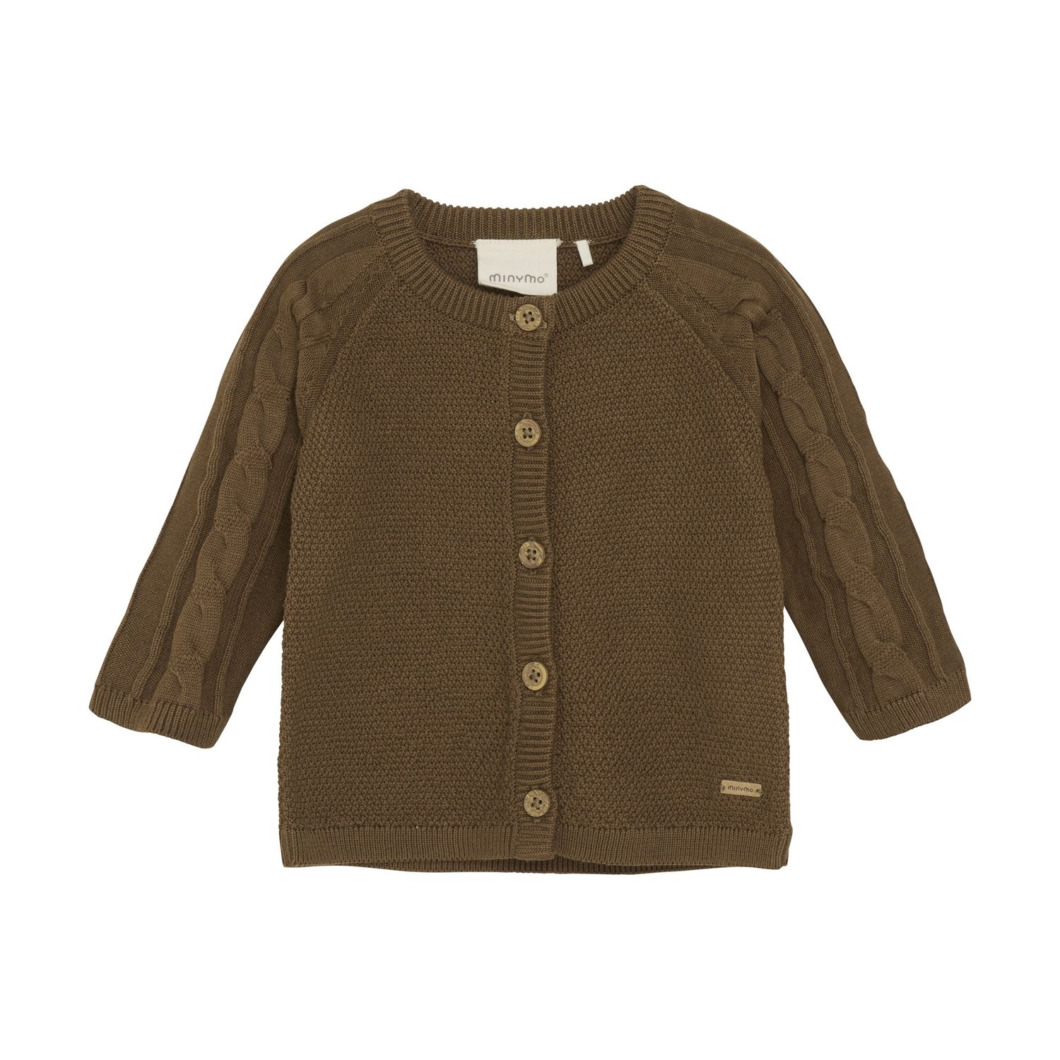 Knit Cardigan | Sepia