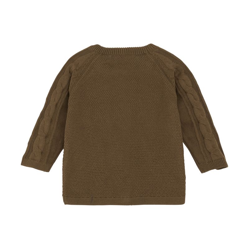 Knit Cardigan | Sepia