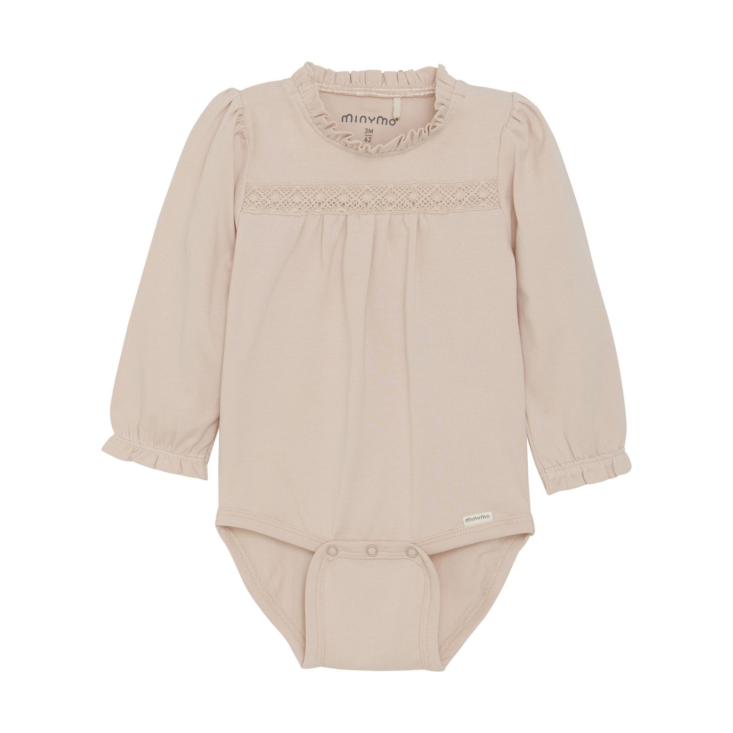 Lace Frill Bodysuit | Sepia Rose