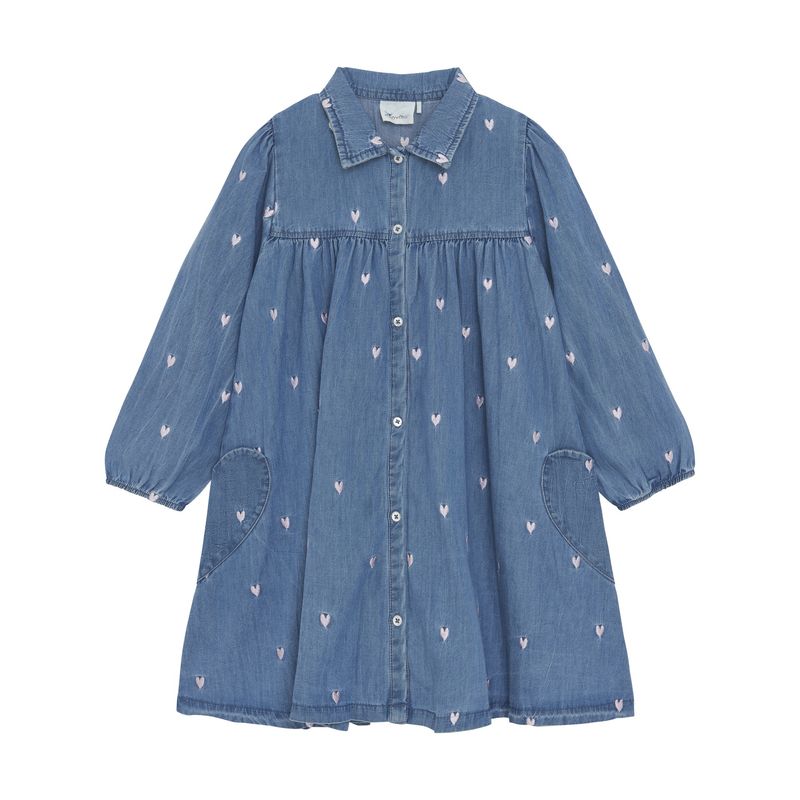 Heart Dress | Ensign Blue