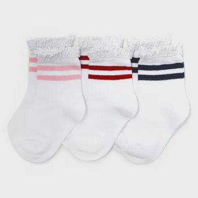 Classic Stripe Midi Sock | 3 pk
