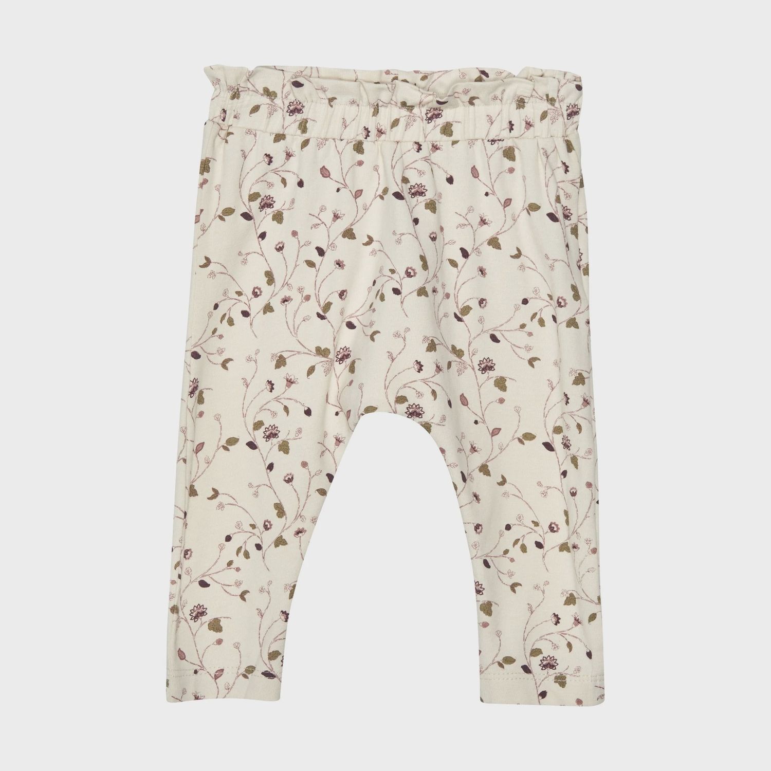 Pants AOP Floral Sandshell