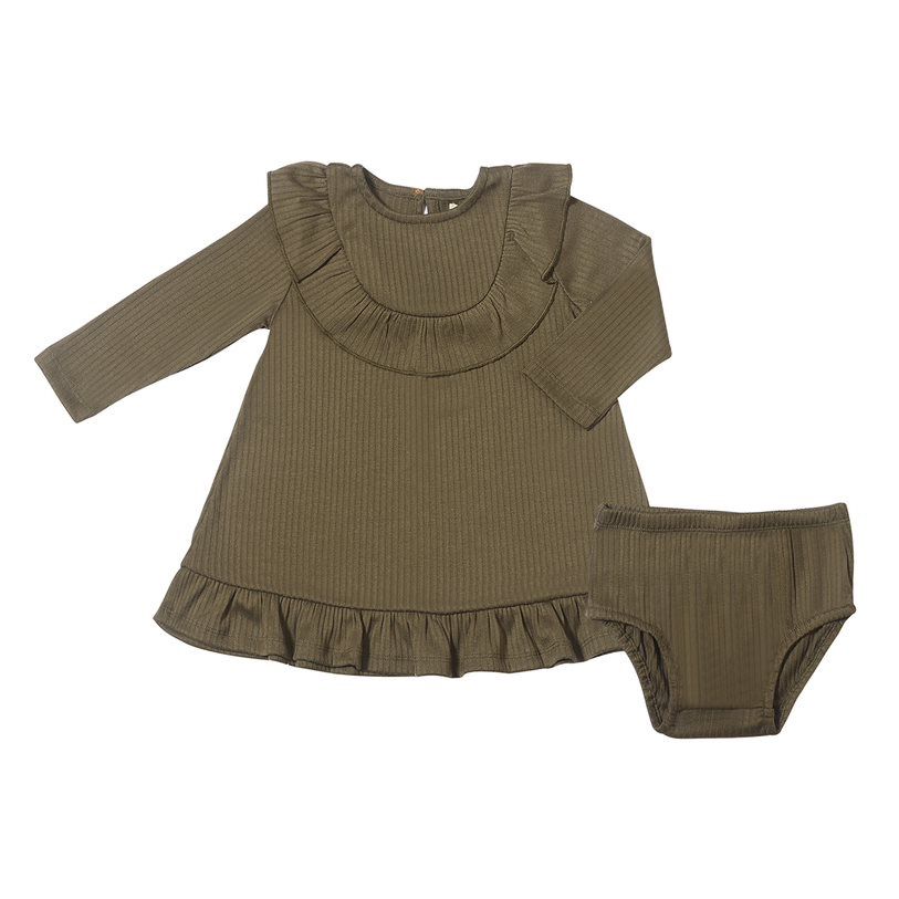 LS Sally Dress | Sage Green