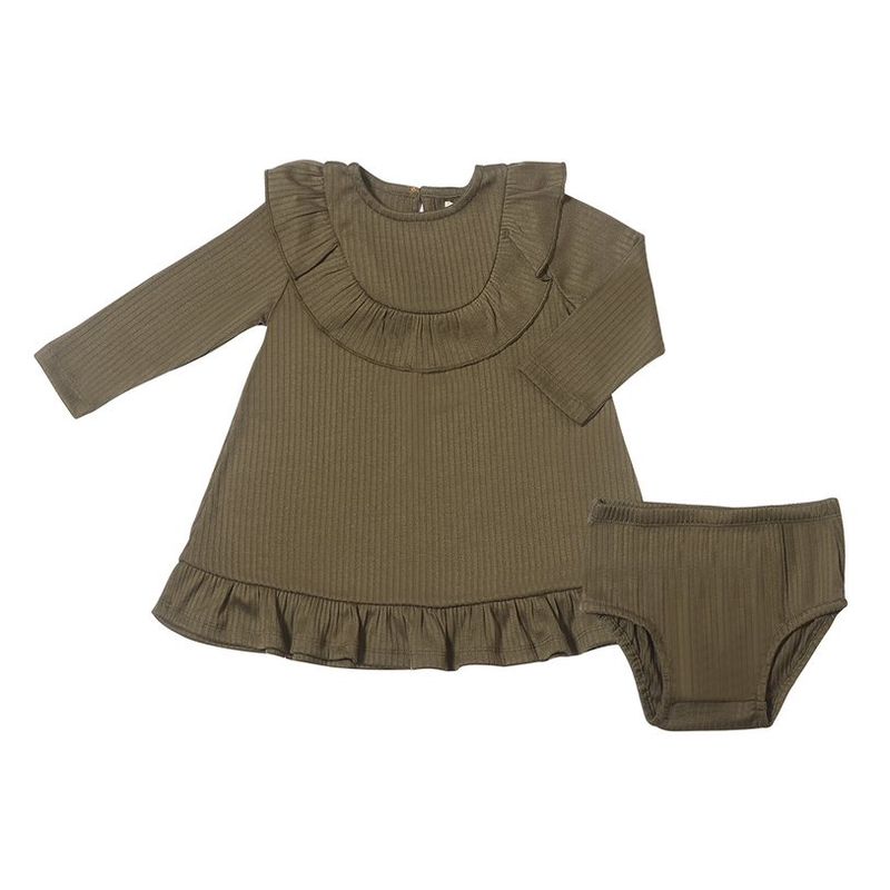 LS Sally Dress | Sage Green