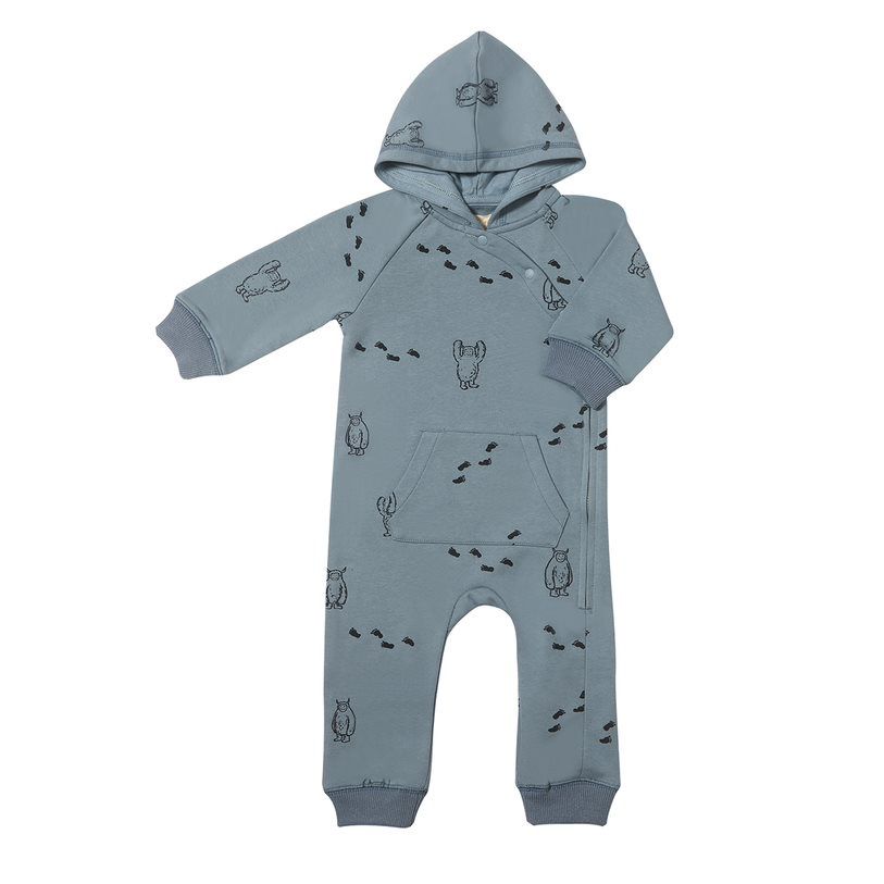 Parker Hooded Romper | Yeti