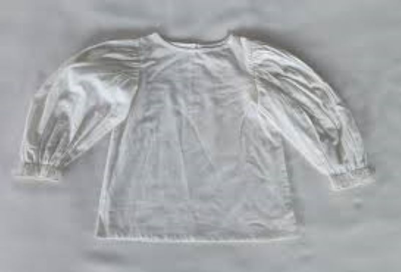 Ivory Puff Slv L/S Baby Top