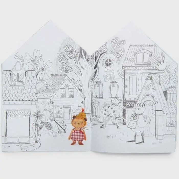 The Minouchkas Coloring Book + Stickers