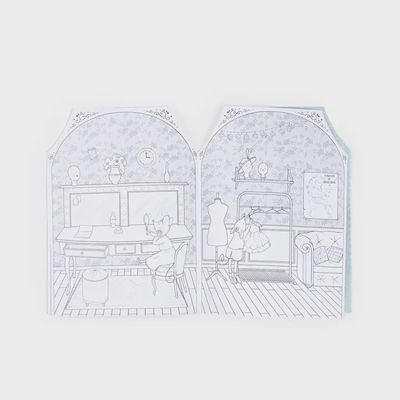 Little School of Dance Coloring Book + Stickers