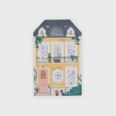 The Parisiennes Coloring Book + Stickers