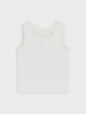 Selene Lace Tank | Coconut