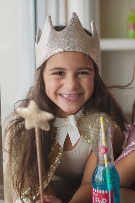 Gracious Gold Sequin Crown