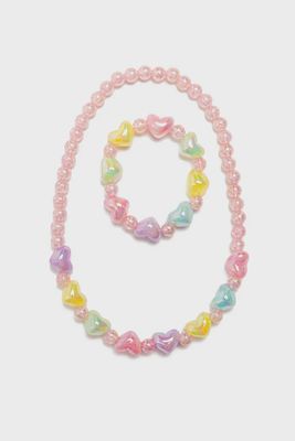 Bauble Bliss Necklace and Bracelet Set