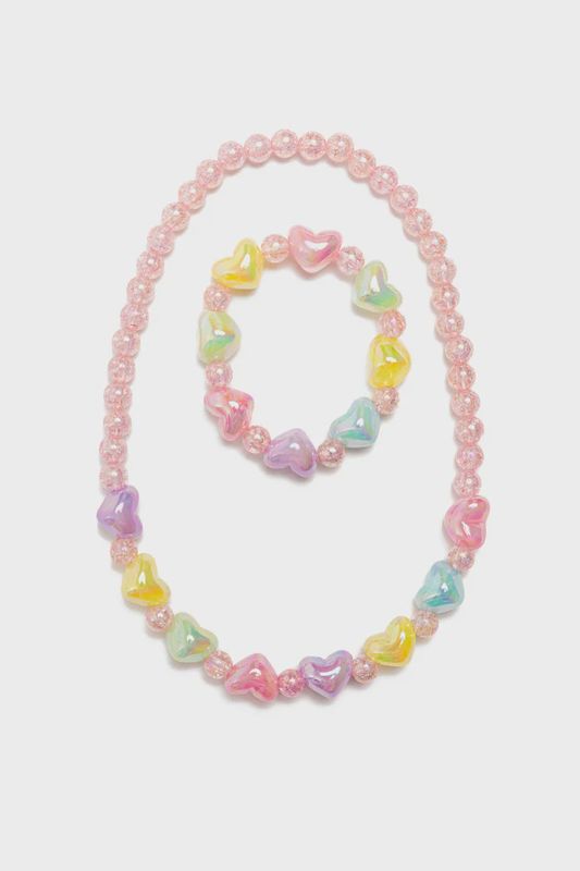 Bauble Bliss Necklace and Bracelet Set