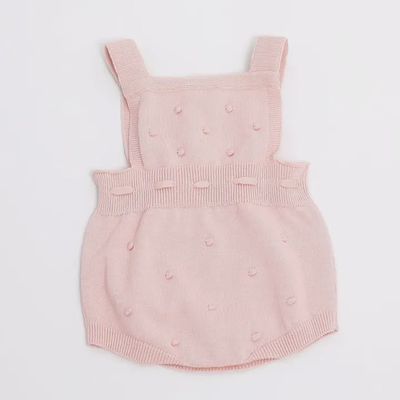 Milan Pastel Bobble Knit Romper