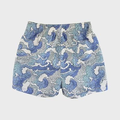Ocean Camo Swim Trunks