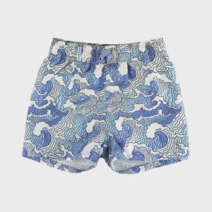 Ocean Camo Swim Trunks