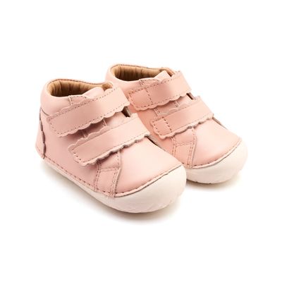 Baby Shoe  | Pink Dalia + Snow