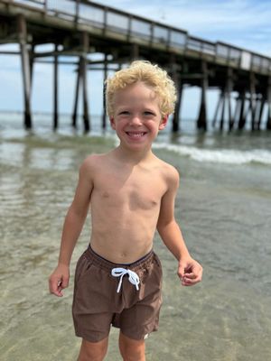 Splash Shorts | Brown
