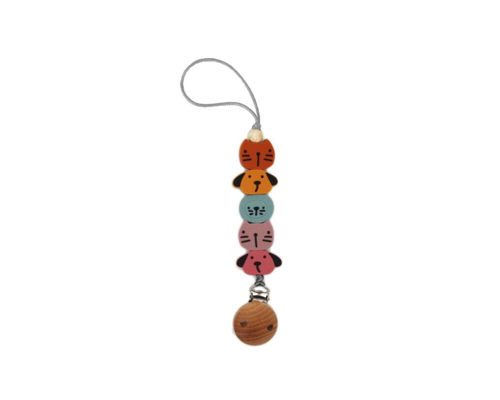 Pacifier Holder | Zoo III
