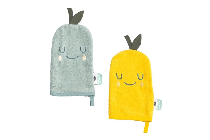 2pk Washcloths | Lemon + Pear