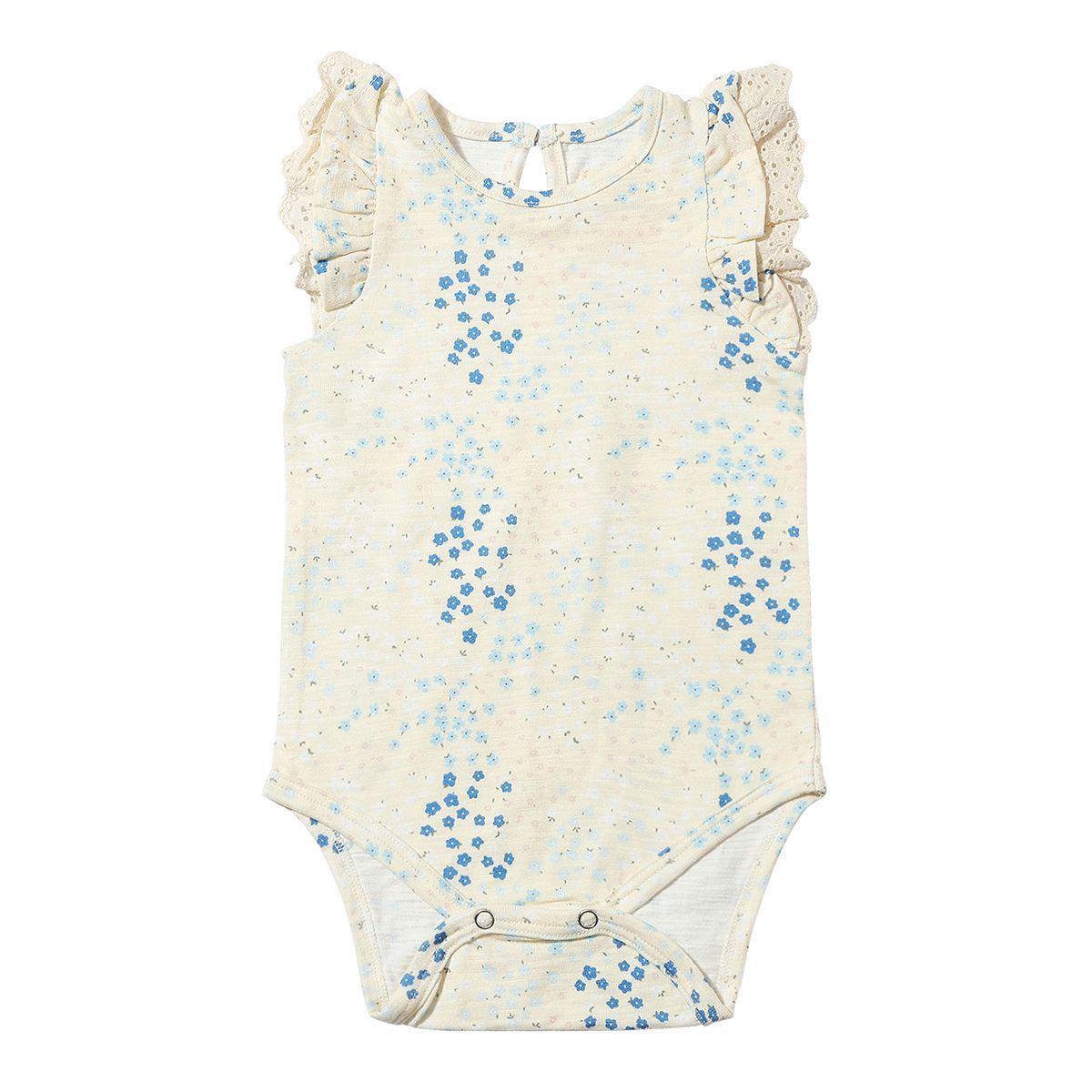 Amber Bodysuit | Blue Spring Floral