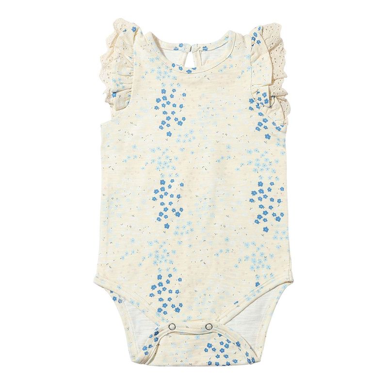 Amber Bodysuit | Blue Spring Floral