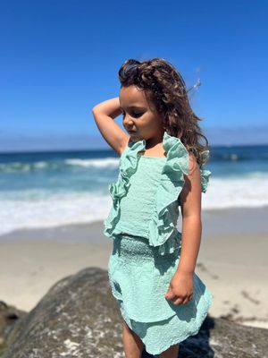 Elizabeth Blouse | Seafoam Green