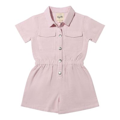 Addison Romper | Rose