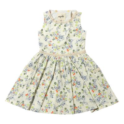 Nina Dress | Blue Meadow Flowers