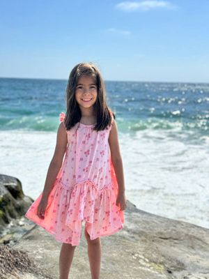 Liz Dress | Pink Dandelion
