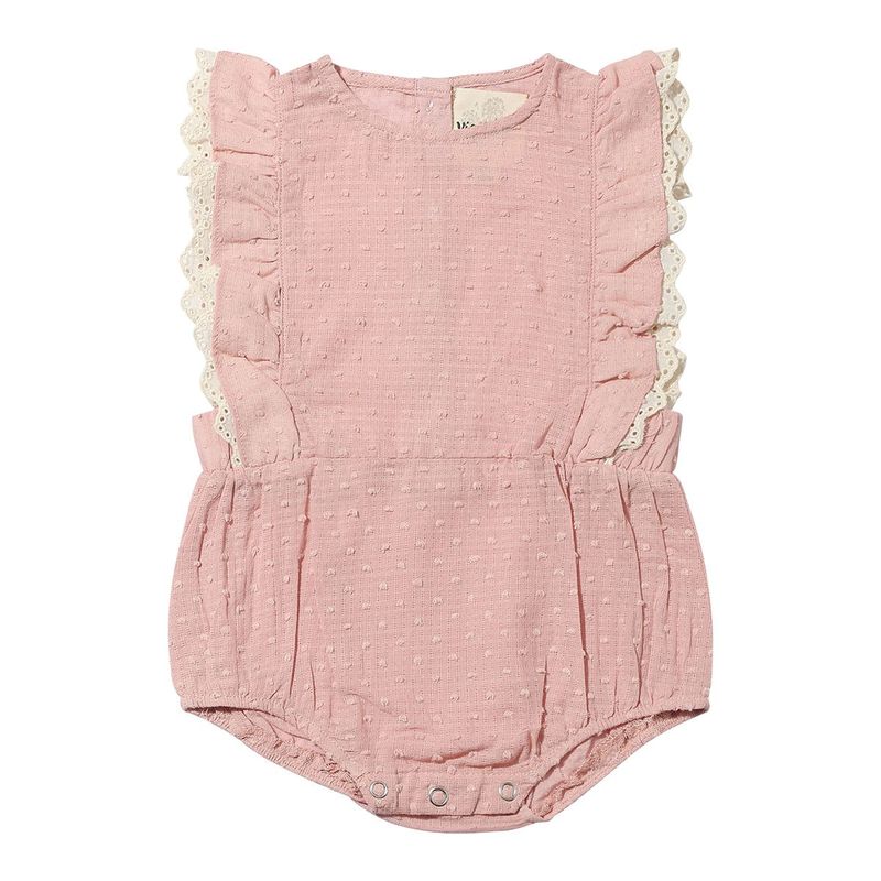 Megan Bubble Romper | Rose